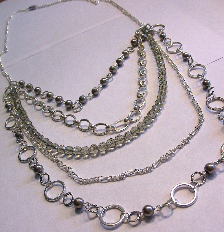 How to Make a Fashion Necklace Using Chain - My Girlish Whims