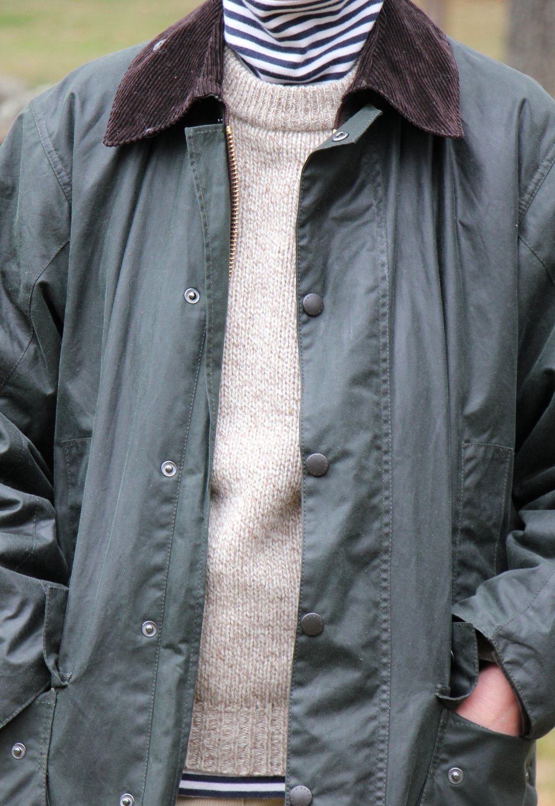 Salt Water New England On Barbour Jackets Bedale vs. Beaufort vs. Border