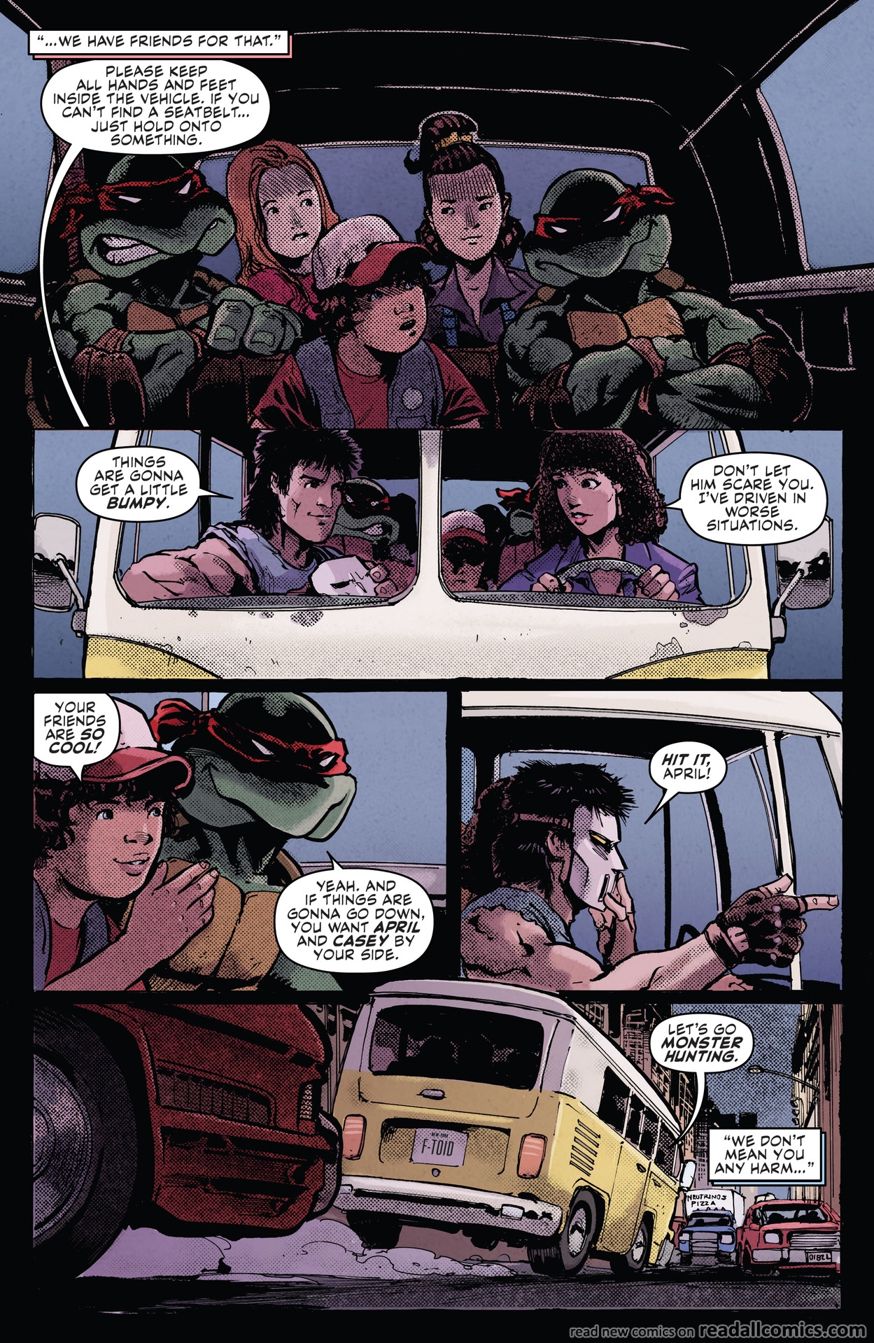 Teenage Mutant Ninja Turtles x Stranger Things chapter 4 page 5