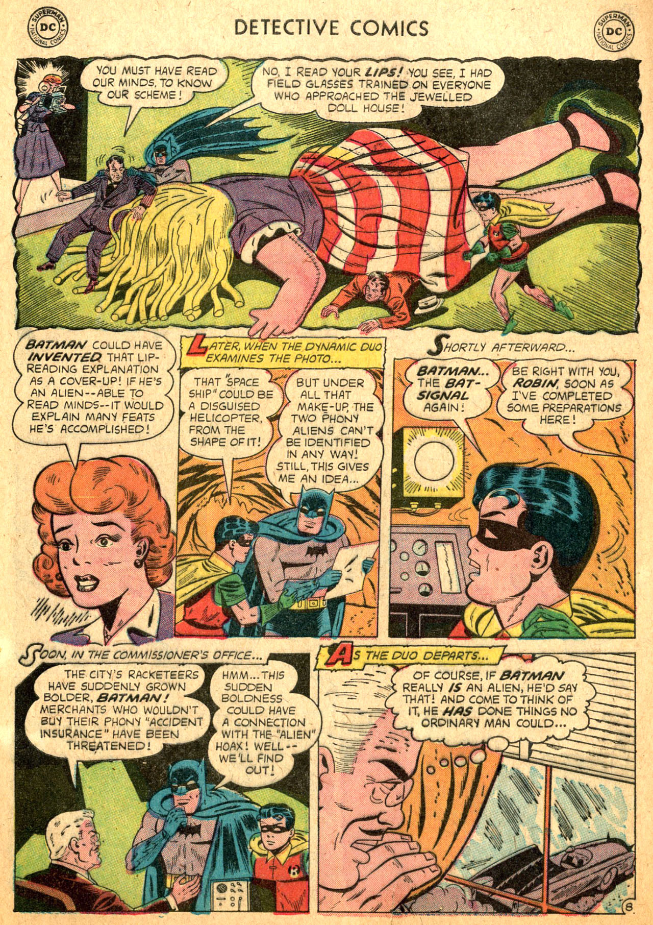 Read online Detective Comics (1937) comic -  Issue #251 - 10