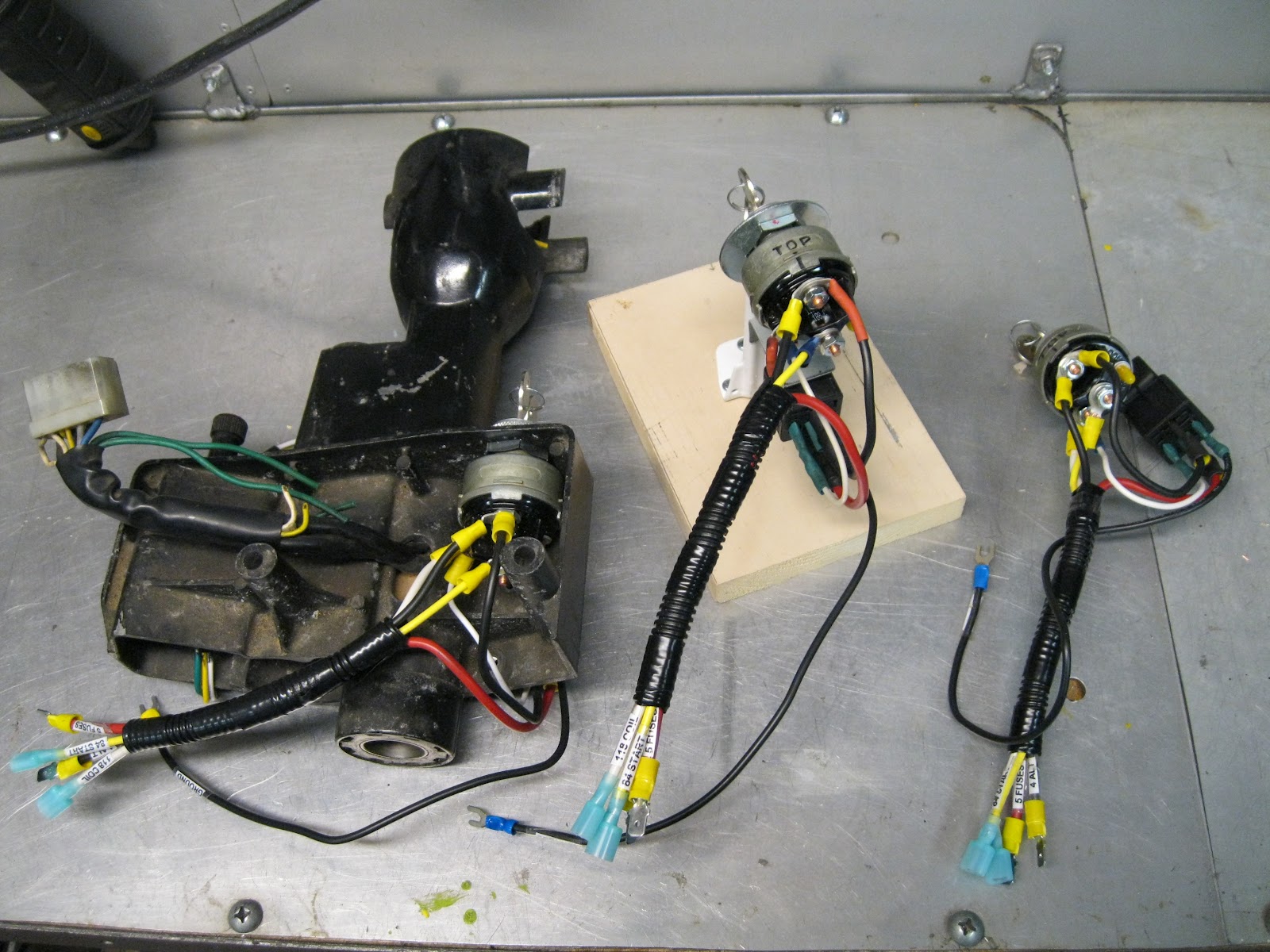 SAAB JOURNAL: SAAB 95/96 IGNITION KEY/SWITCH/RELAY SYSTEM