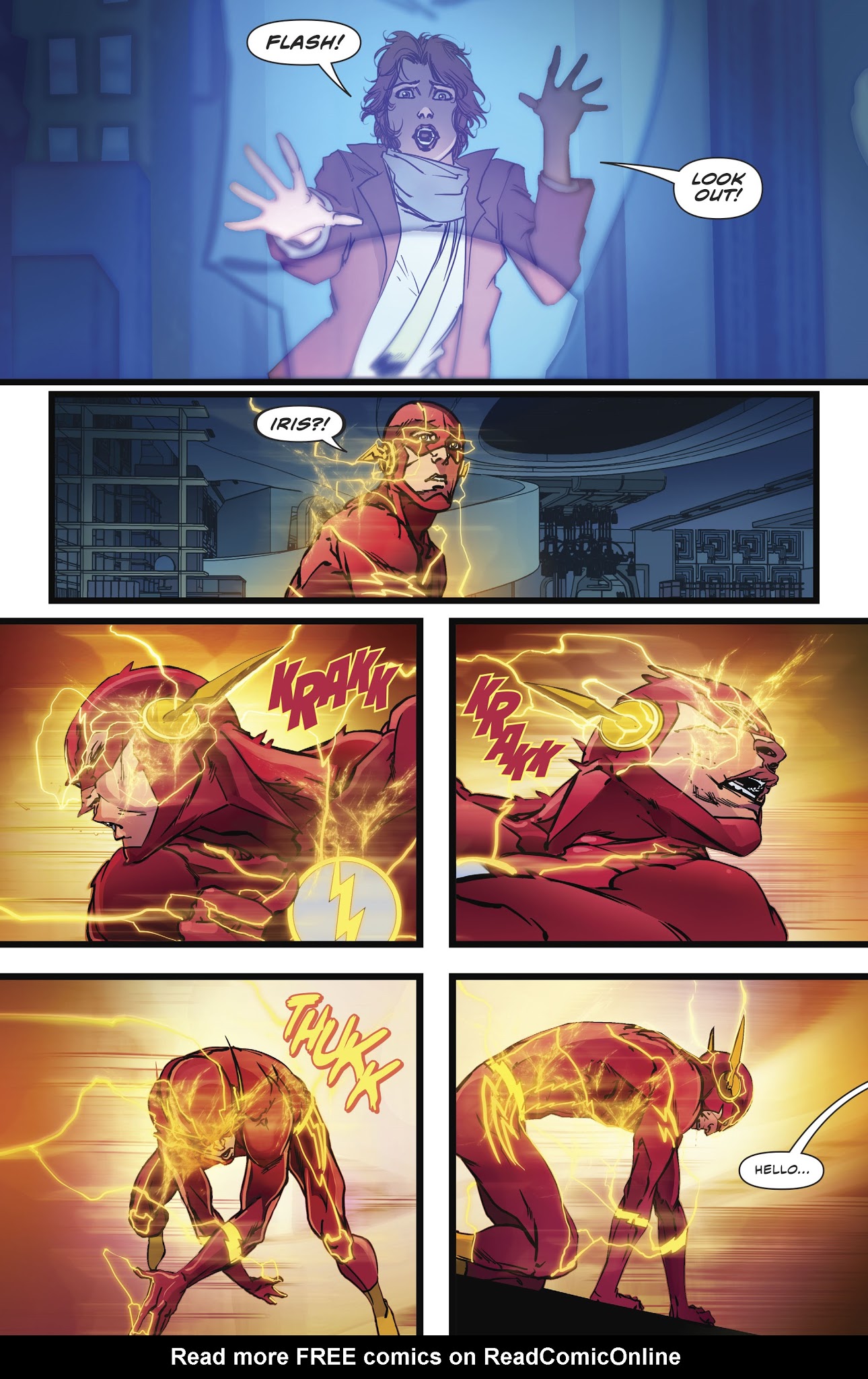 Read online The Flash (2016) comic -  Issue #25 - 14