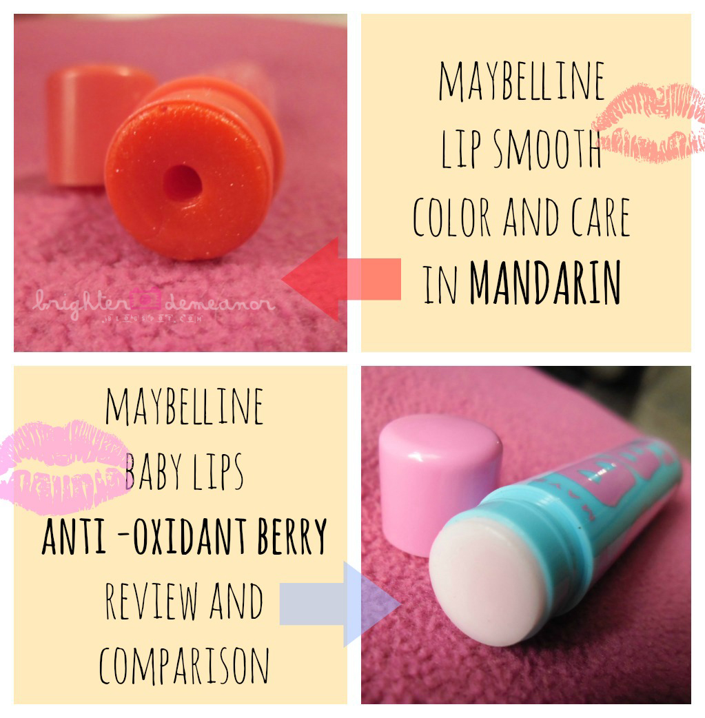 Review Maybelline Baby Lips & Lip Smooth Color and Care + Comparison