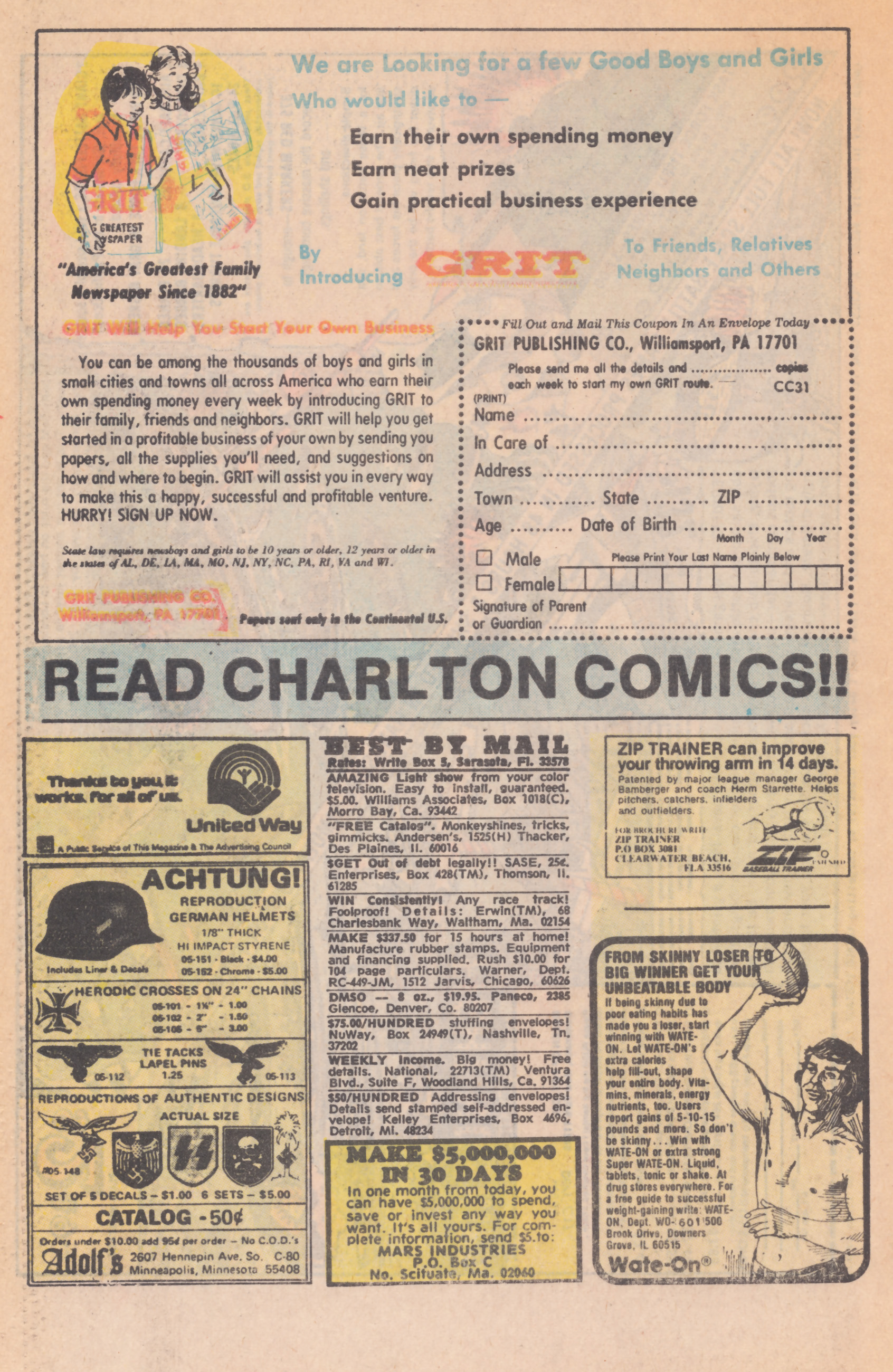 Read online Attack (1971) comic -  Issue #28 - 34