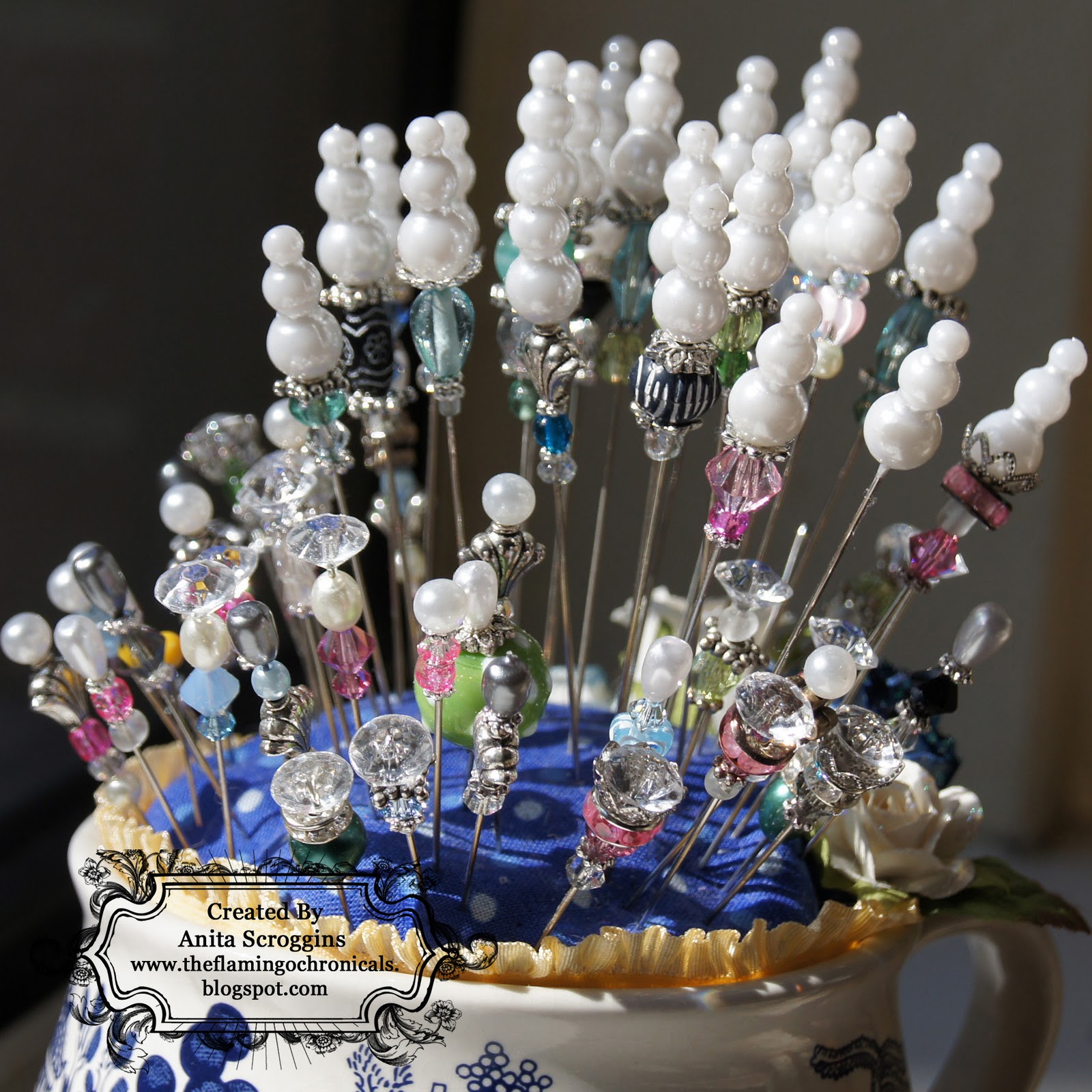 The Flamingo Chronicals Stick Pin Tutorial