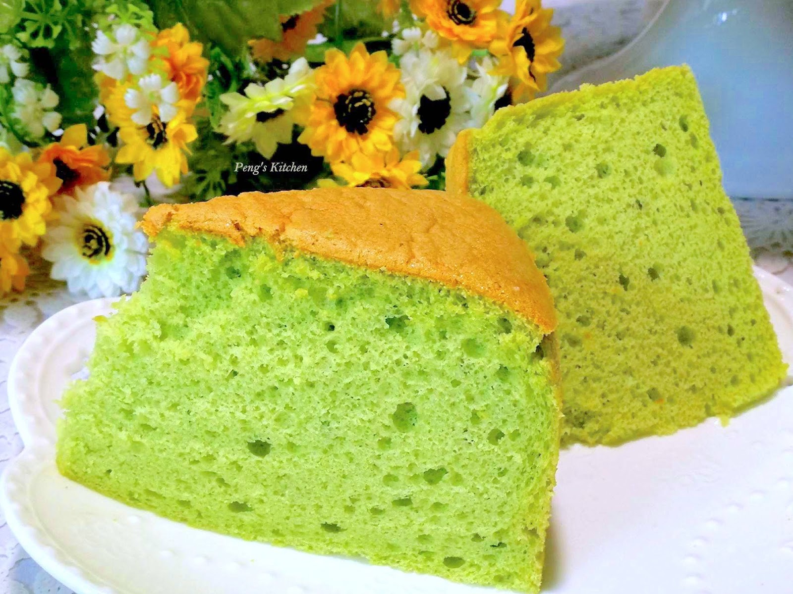 Peng's Kitchen Pandan Cotton Cake