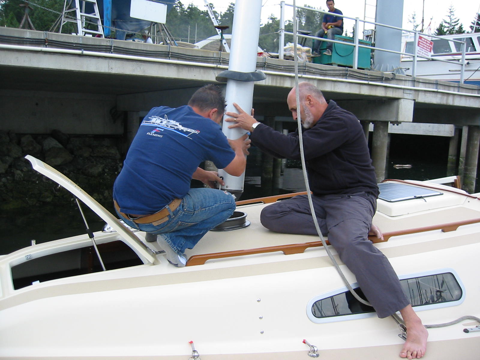 Mostly About Boats : BOAT RESCUE PART 20: FINALLY ... LAUNCH DAY A