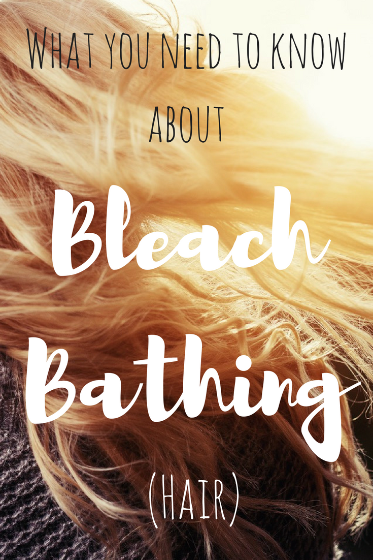 Piaya Diary What Is Bleach Bathing What It Is For And How It Is Done