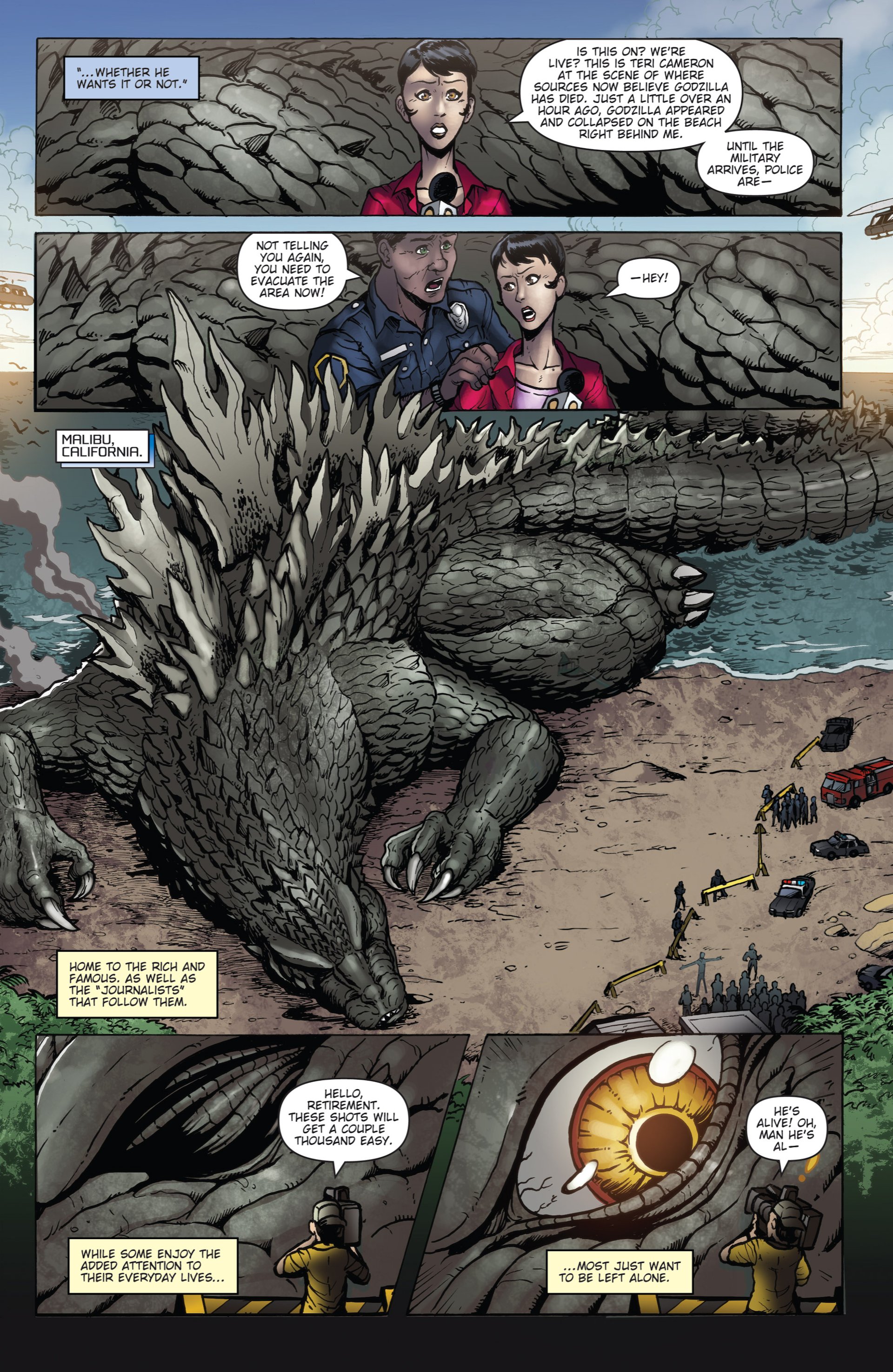 Read online Godzilla: Rulers of Earth comic -  Issue #4 - 4