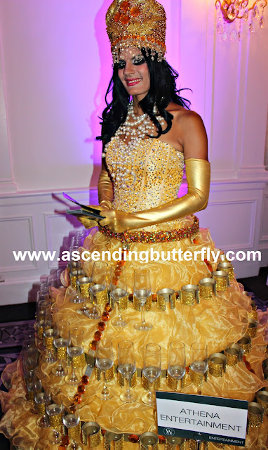 Wedding Salon Bridal Tradeshow/Expo, New York City, Athena Entertainment, Champagne Diva, Strolling Tables