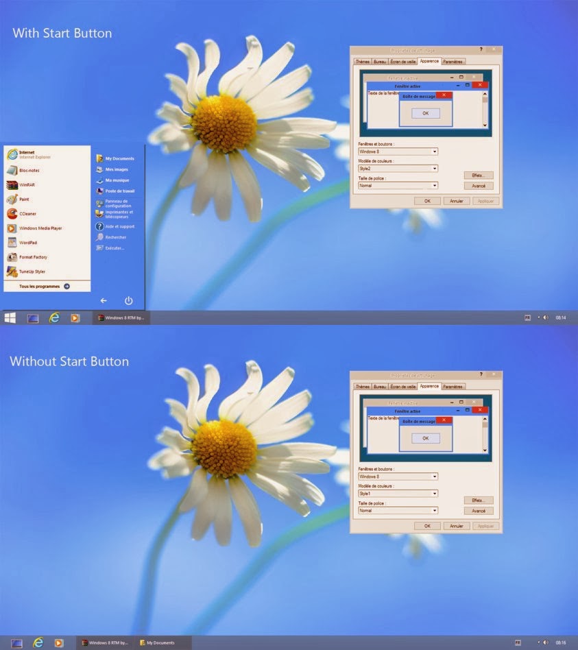 Skin Pack Snow Themes Windows 8