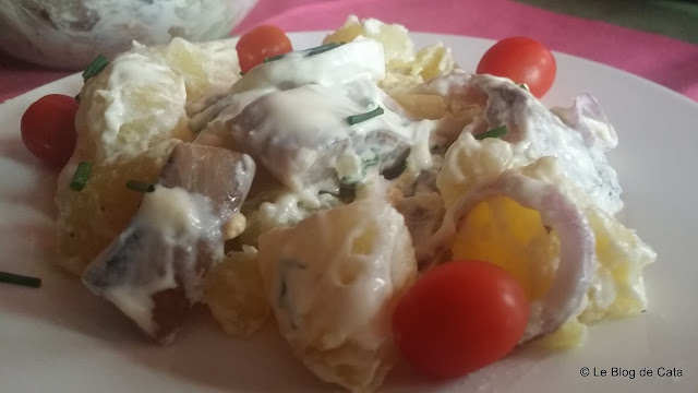 Salade au hareng et pommes de terre