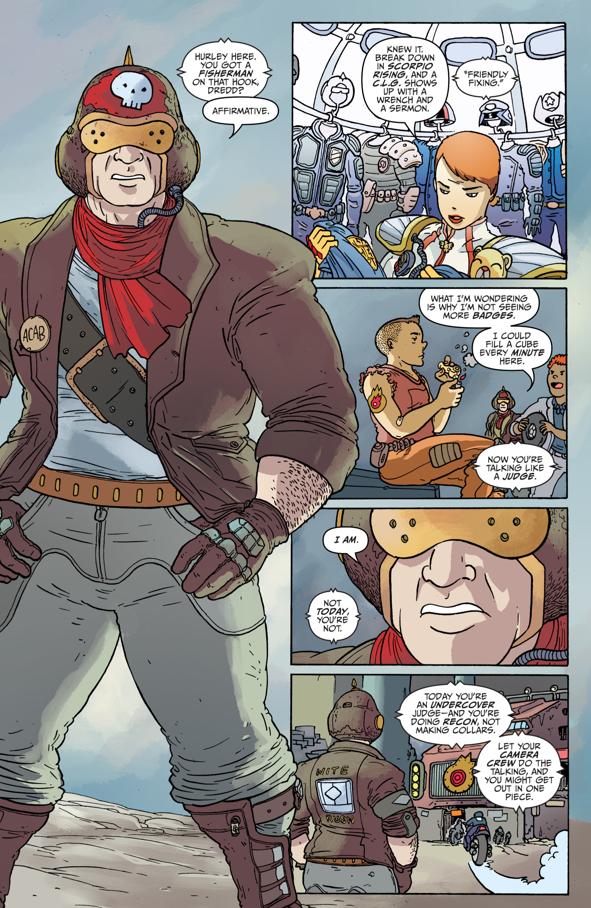 Read online Judge Dredd: Mega-City Two comic -  Issue #2 - 4