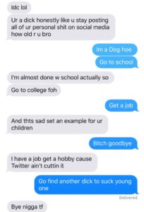 4 See some disrespectful chats between rapper Chief Keef & some of his side chicks