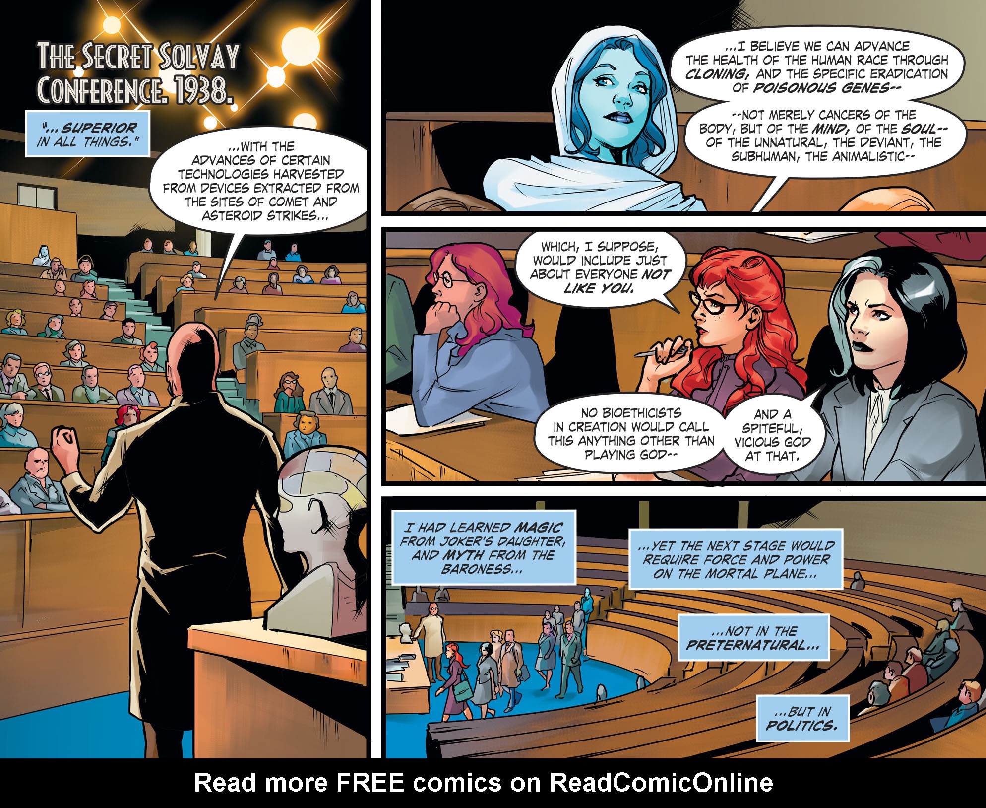 Read online DC Comics: Bombshells comic -  Issue #92 - 19