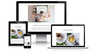 Featured Featured blogger template
