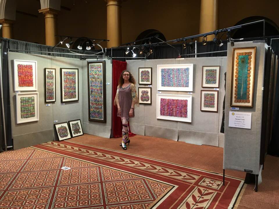 Art In Stitches The Smithsonian Craft Show and a new article about my