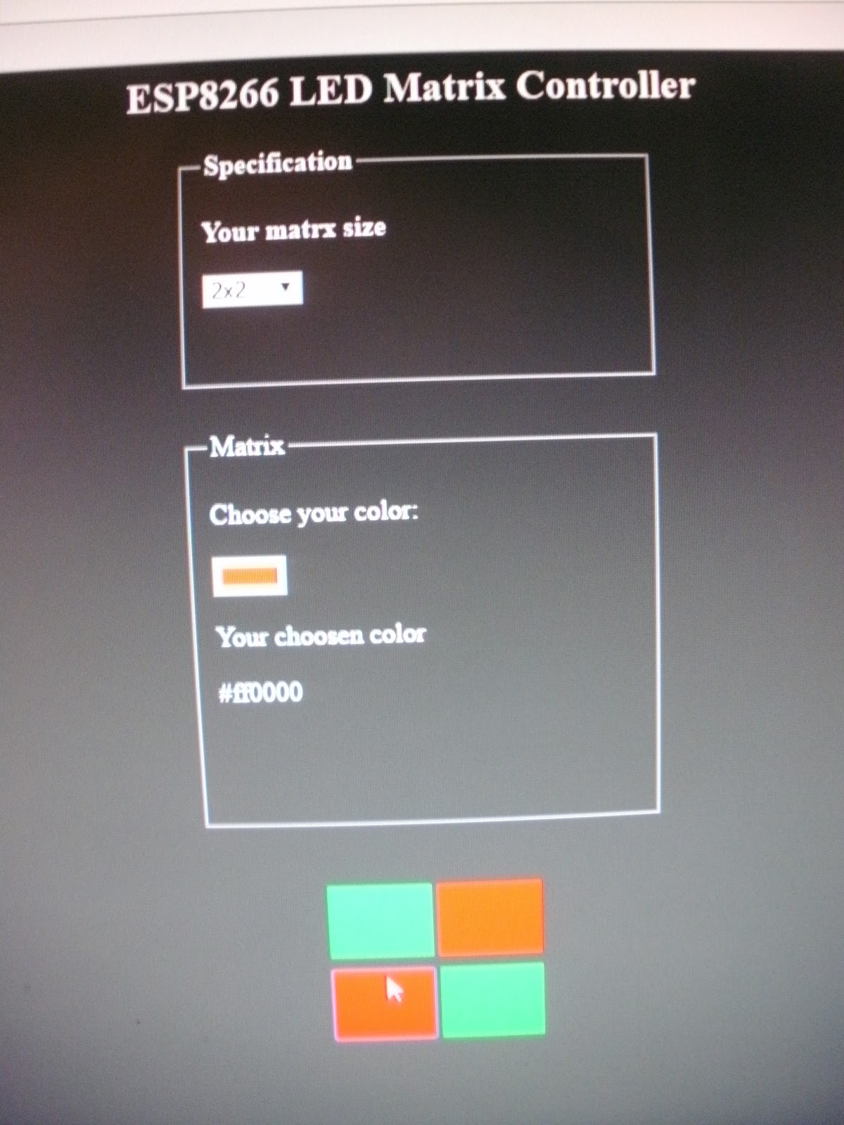Verschiedenes - Oder: Alles : ESP8266: LED-Matrix Control by ...