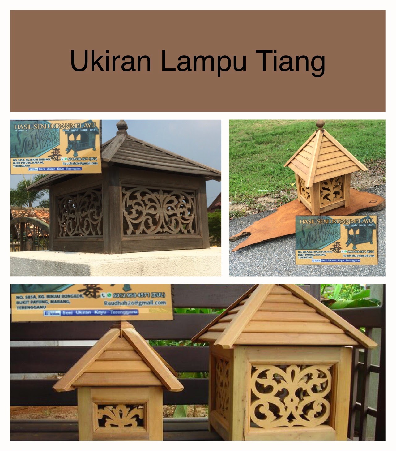 15+ Lampu Pagar Kayu, Terpopuler!