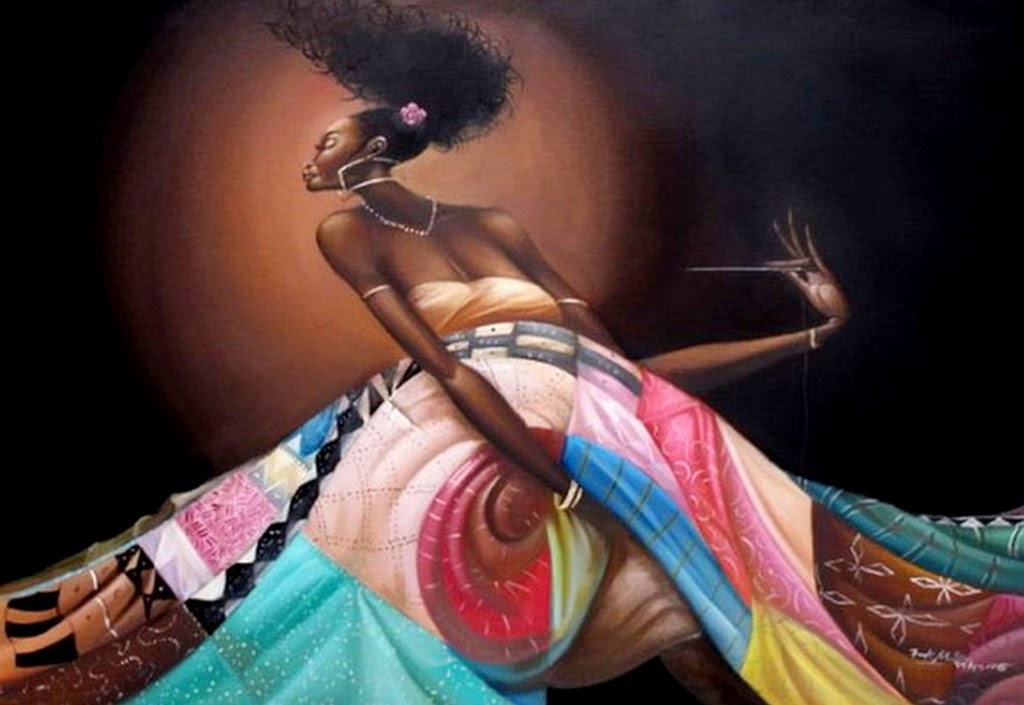 mujeres-africanas-pinturas-modernas