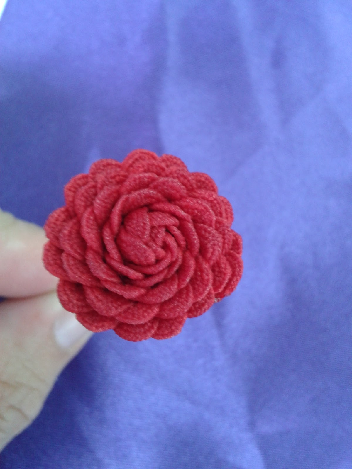 DAKATANA PURPLE: un Tutorial nuevo!!!! Rick Rack Rossettes