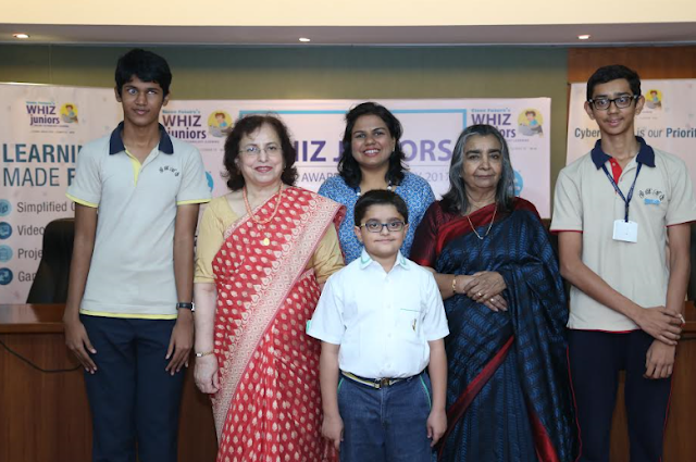 Photo Caption L-R Bhavya Shah, Ms Perin Bagli-Regional Head of Maharashtra ICSE board , Ms. Vidushi Daga, Founder & Director of Clone Fut Photo Caption L-R Bhavya Shah, Ms Perin Bagli-Regional Head of Maharashtra ICSE board , Ms. Vidushi Daga, Founder & Director of Clone Fut