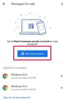 Kirim SMS lewat PC - Google Messages Google Messages