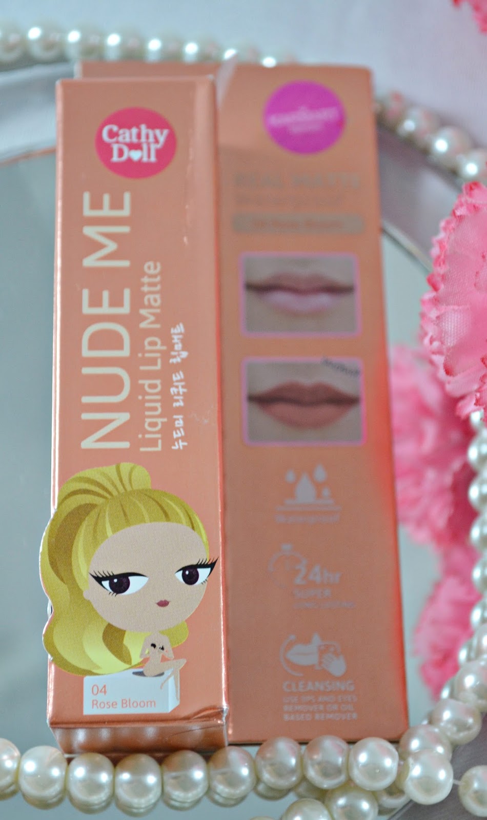 Cathy Doll Liquid Lip Matte In Rose Bloom (4) All About Beauty 101