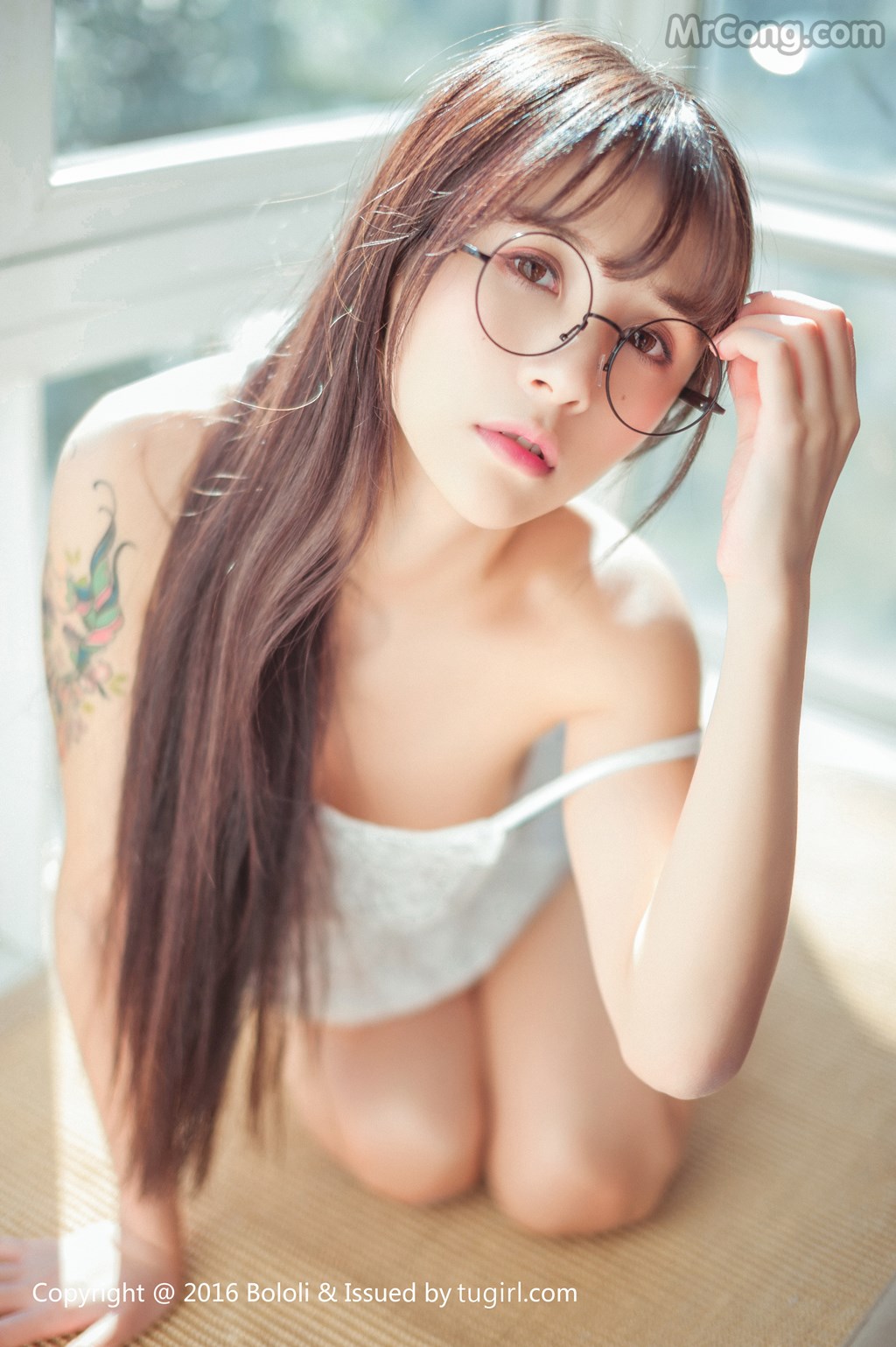 BoLoli 2017-04-01 Vol.040: Model Xia Mei Jiang (夏 美 酱) (88 photos) photo 4-8