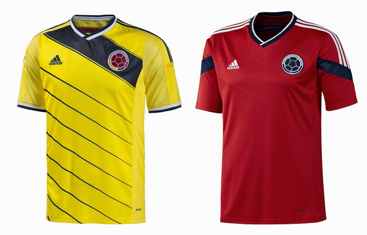 colombia red jersey 2014