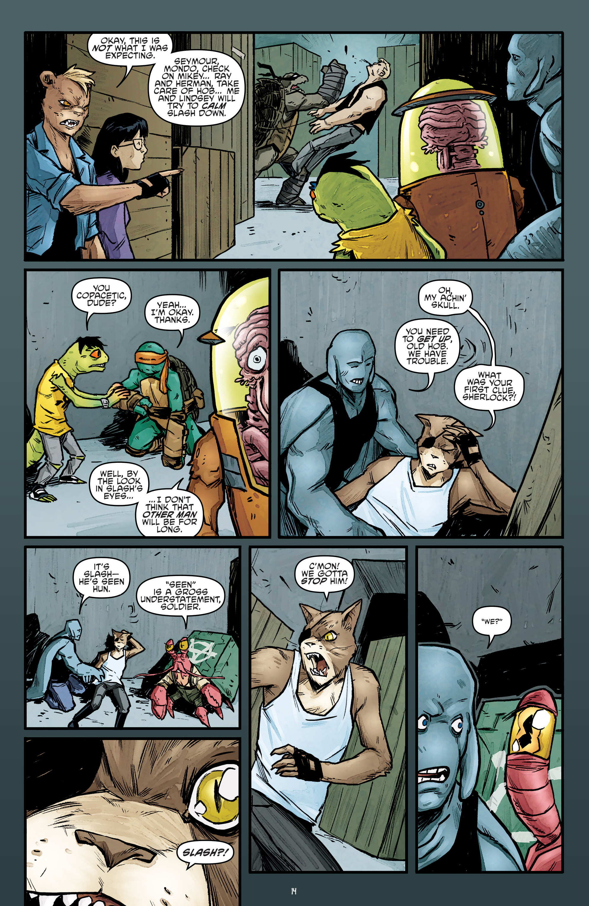 Read online Teenage Mutant Ninja Turtles (2011) comic -  Issue #54 - 15
