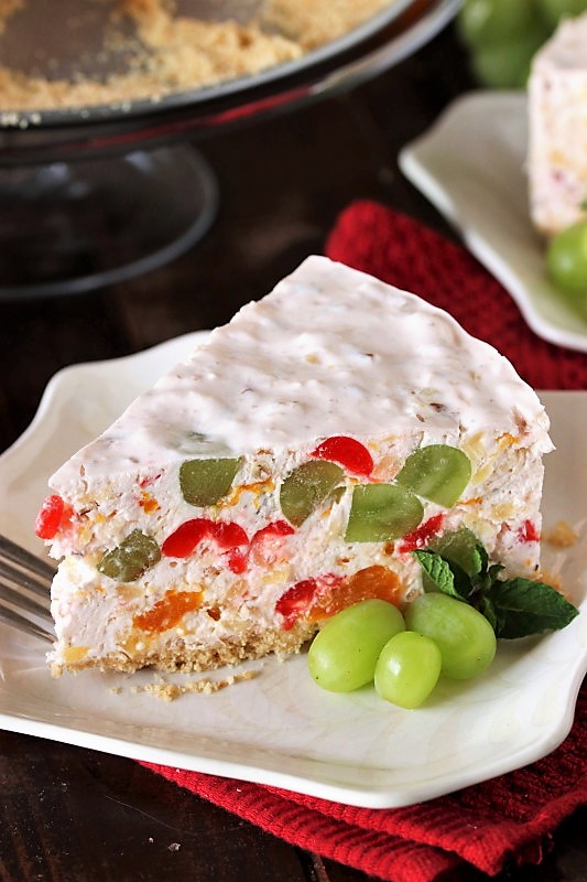 Fruit Salad Cheesecake The Kitchen is My Playground