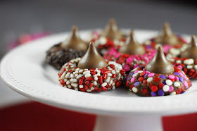 Chocolate Valentine Kiss Cookies Photo