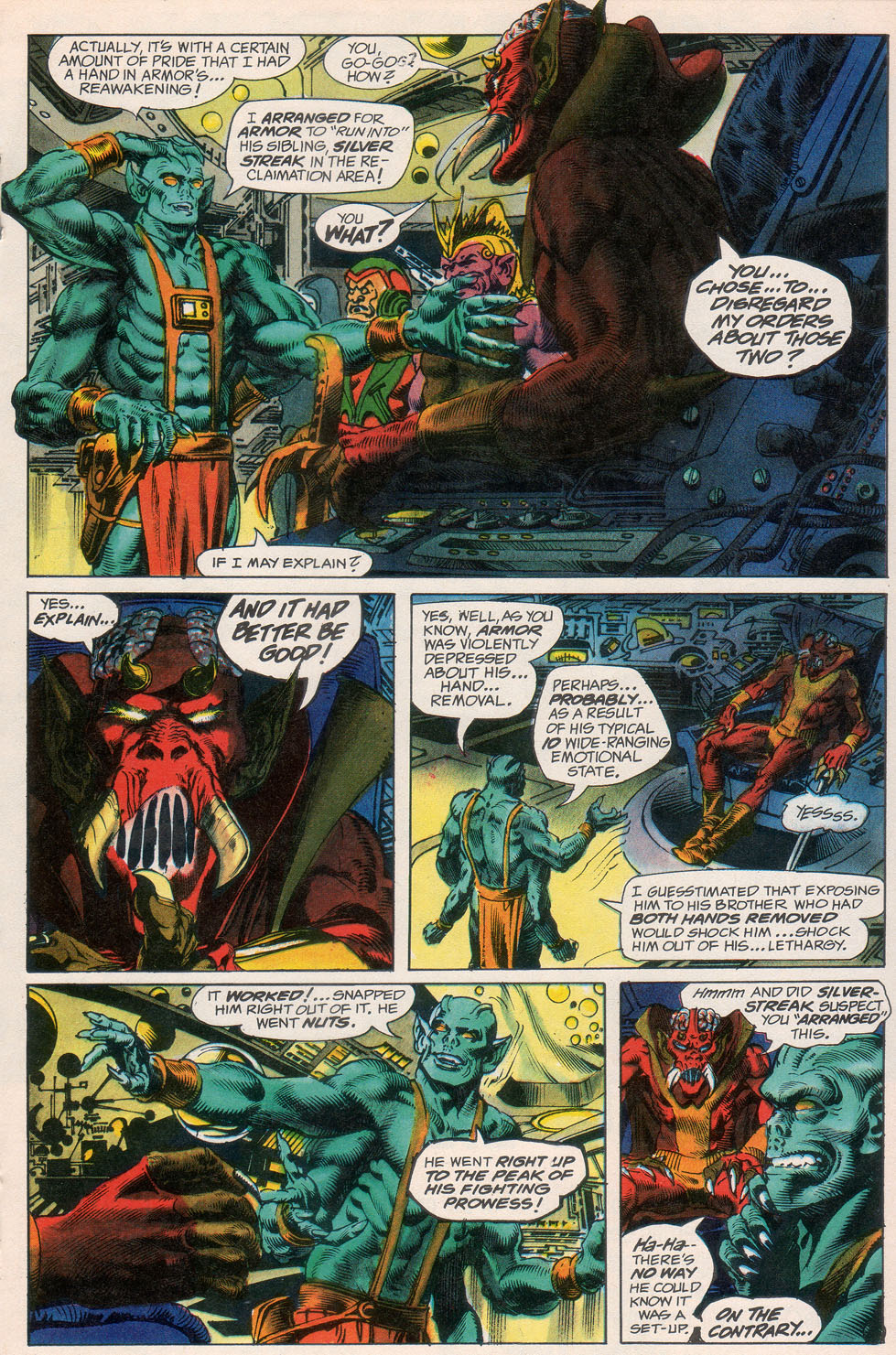 Read online The Revengers featuring Armor and Silver Streak comic -  Issue #3 - 19