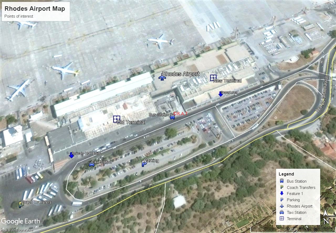 Rhodes Airport Aviation News: Airport Info