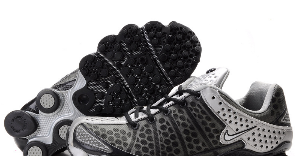 Sports equipment: Mens Nike Shox TL2 Shoe White Black