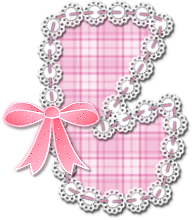  Abecedario de Costura Rosado. Cute Pink Sewing Alphabet.