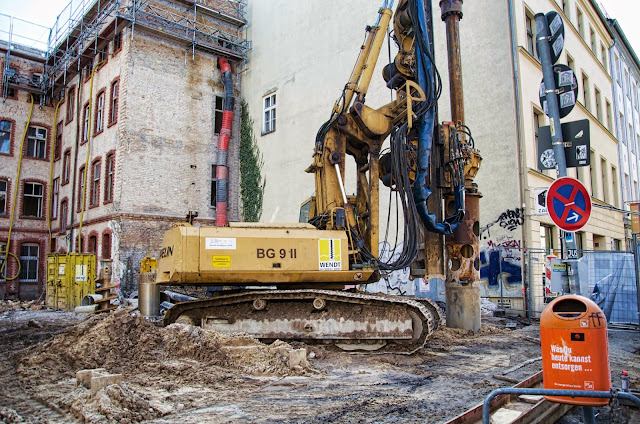 Baustelle LINIEN142, Ein Projekt der PRIMUS Immobilien AG, Linienstraße 142, 10115 Berlin, 09.03.2014
