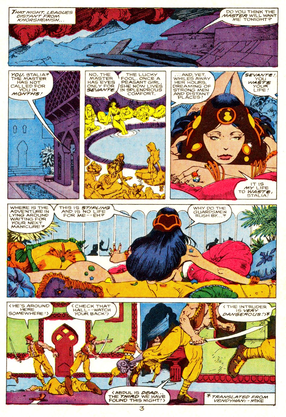 Read online Conan the Barbarian (1970) comic -  Issue #207 - 4