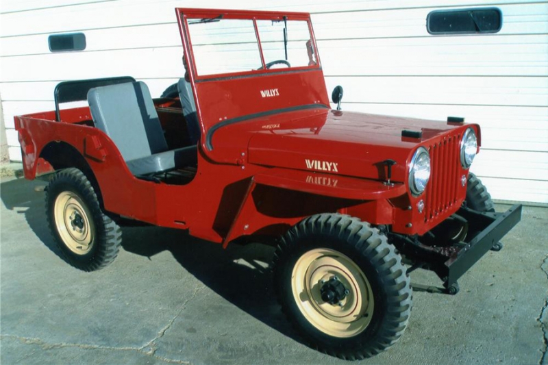 1948 Willys jeep weight