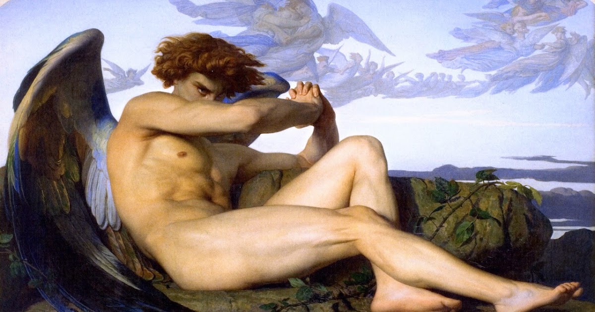 Александр кабанель fallen angel картина