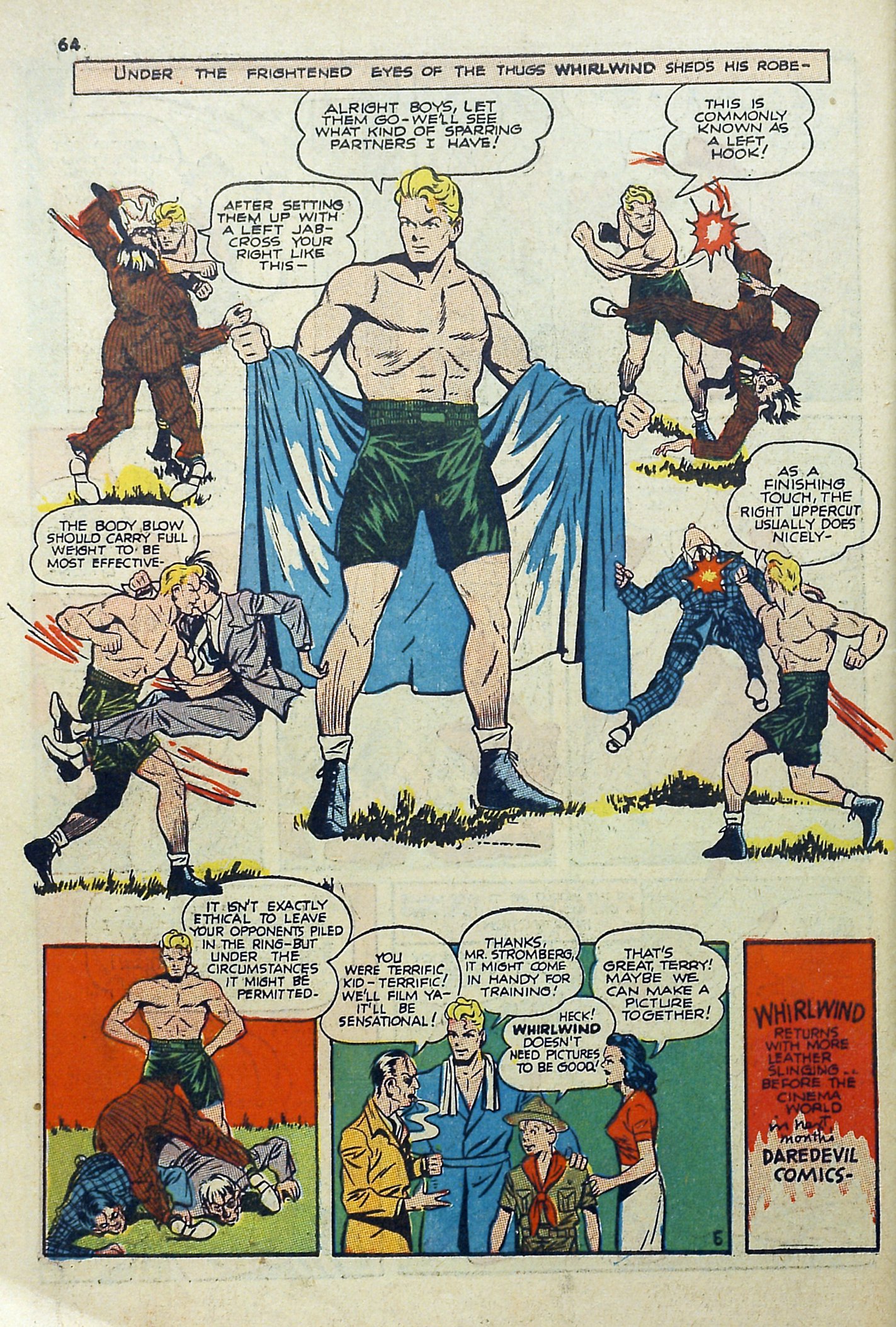 Read online Daredevil (1941) comic -  Issue #5 - 66