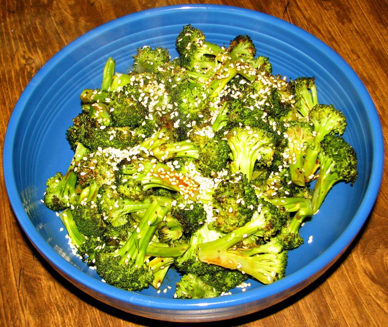 Shel's Kitchen Sesame Broccoli