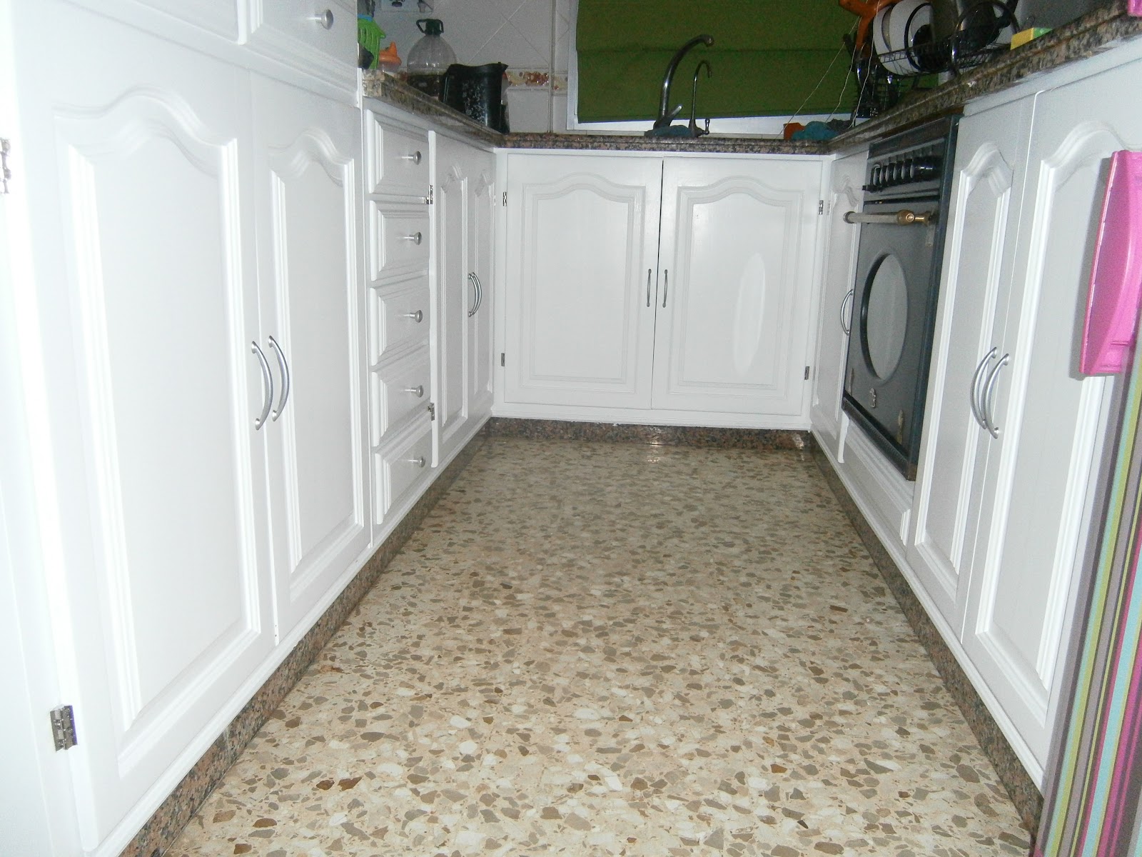 pintura y decoración : cocina satinada unilak esmalte laca