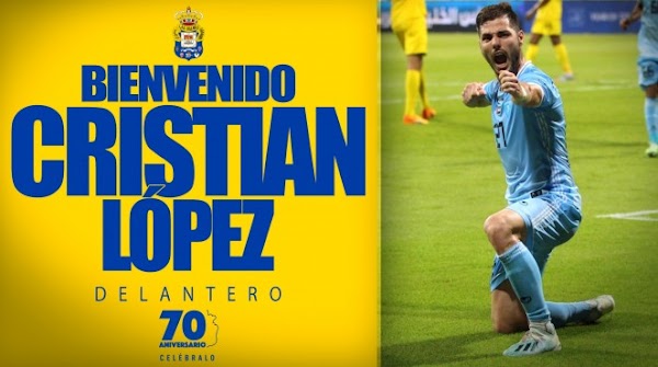 Oficial: Las Palmas, firma el delantero Cristian López