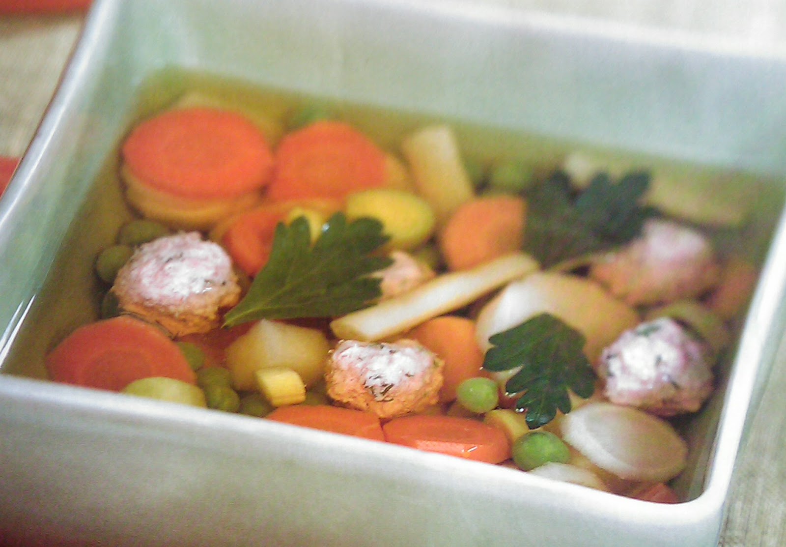 Przepisy dawne i nowe JARZYNOWA Z FRYKADELKAMI