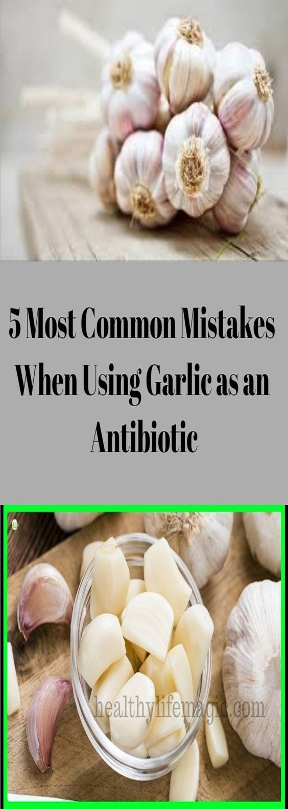 5 Most Common Mistakes When Using Garlic as an Antibiotic healthymasters
