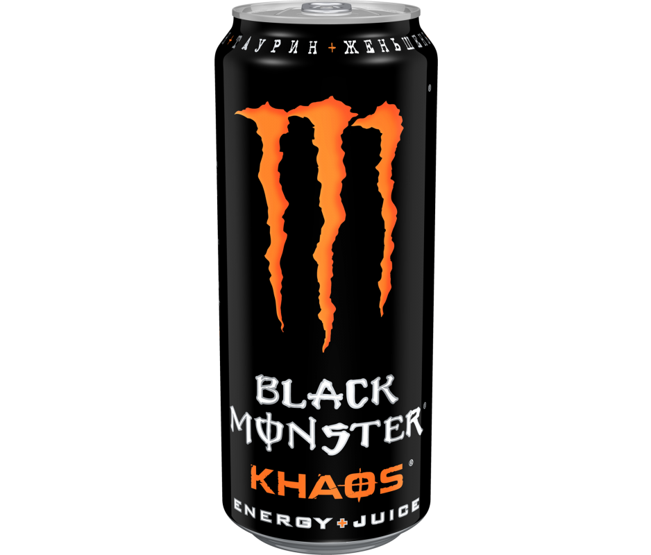Новый Black Monster Khaos Energy+Juice — BRANDS AROUND