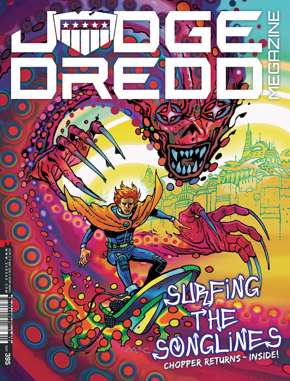 Judge Dredd Megazine (Vol. 5) issue 395 - Page 1