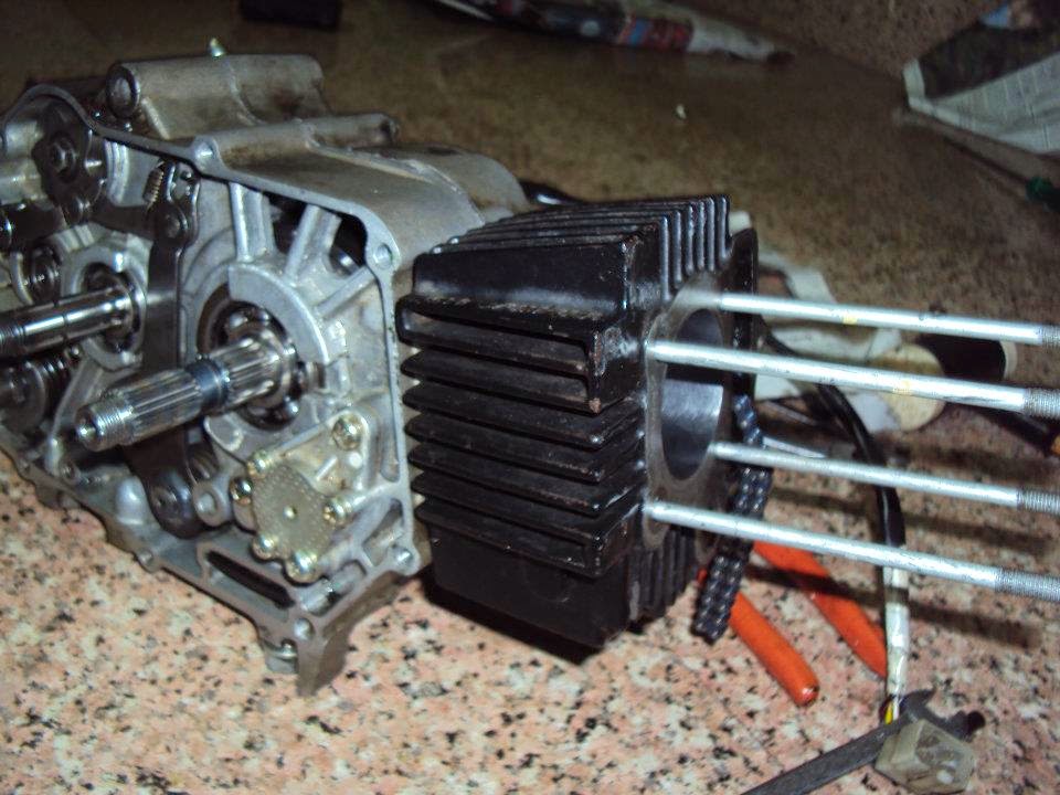 Twisted Throttle Bikes: Hero Honda Splendor Plus Engine Rebuild | Hero ...